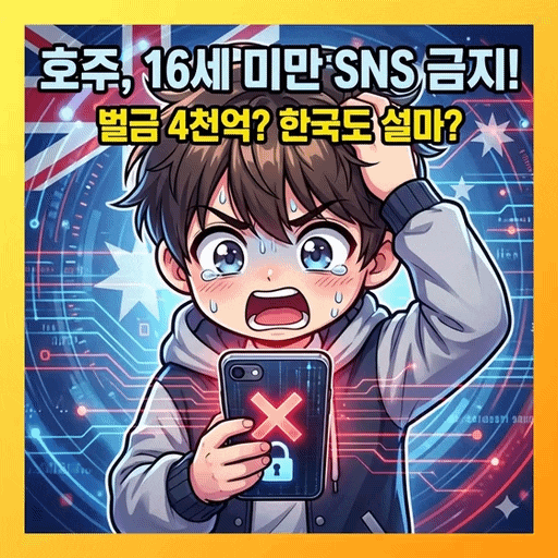  호주 16세 SNS 금지… 시장,일상 뒤바꿀 변화 7가지