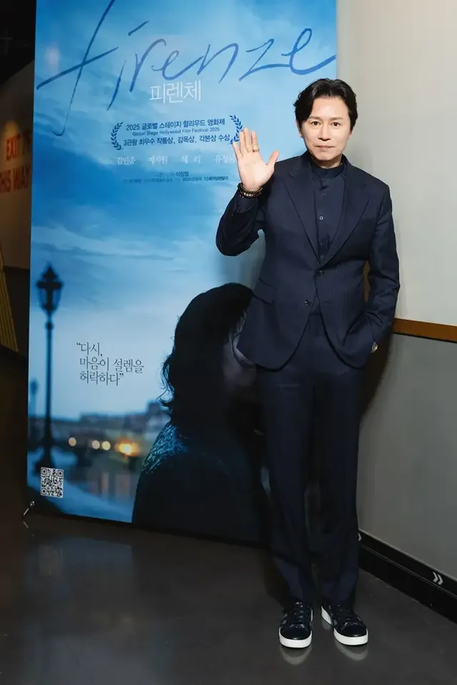 김민종 20년 만의 복귀작 ‘피렌체’, 블라인드 시사회서 중년 여성 관객 울렸다…조용한 위로의 힘