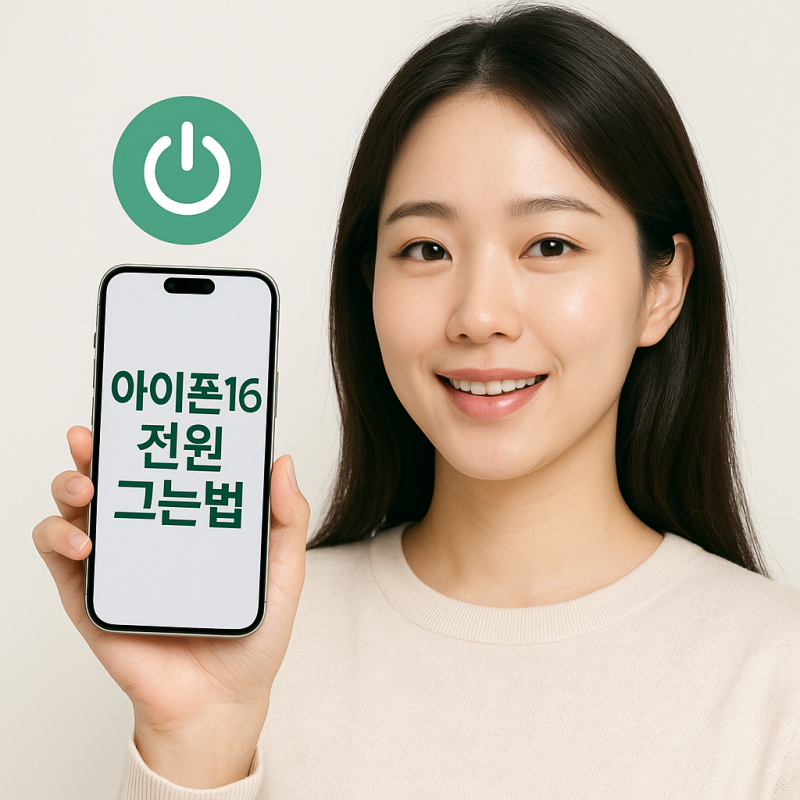 아이폰16 전원 끄는법 가장 쉬운 2가지 방법 정리