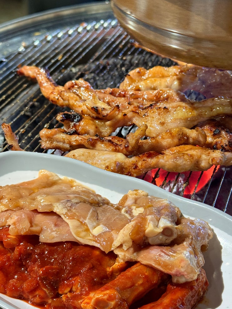  영등포시장역 맛집 여의도 숯닭 닭목살 얼마나 맛있길래? 내돈내산 후기