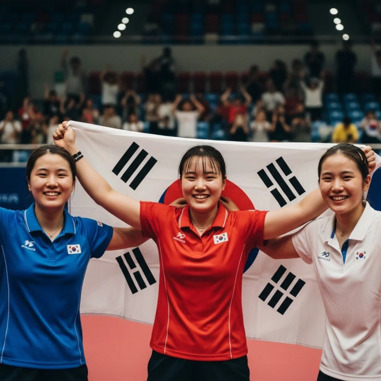 U15 <b>여자</b> <b>탁구</b>, 세계선수권 <b>결승 진출</b>! 허예림-김민서-이혜린... 