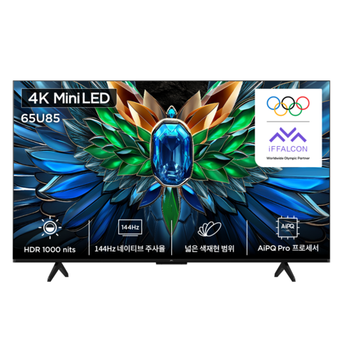  TCL 65인치 미니 LED 스마트 TV