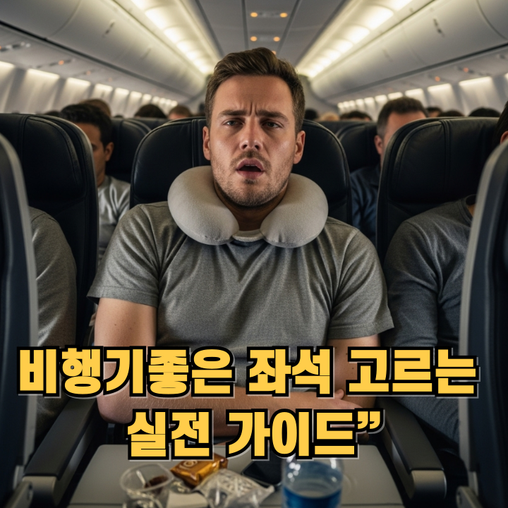  ️ 같은 돈 내고 '지옥' 가는 좌석? 비행기 명당 찾는 1급 비밀