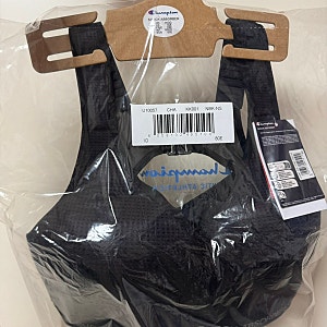 쇼크업소버 뉴런브라 블랙 익스트림 서포트 스포츠브라