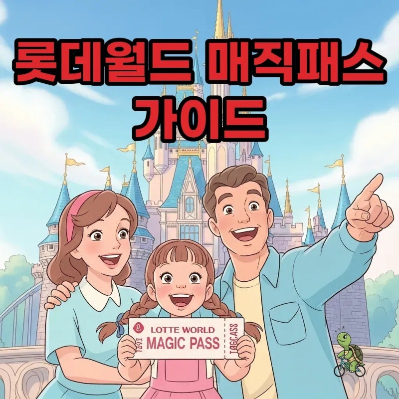 롯데월드 매직패스 현장구매 예약 꿀팁