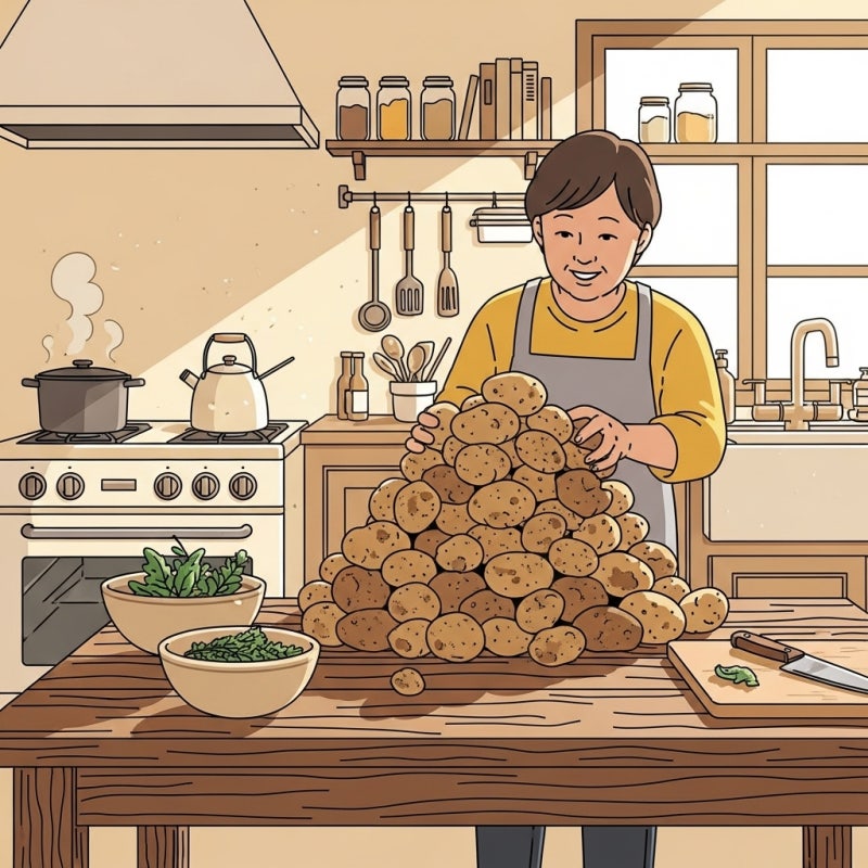 감자꿈해몽 감자먹는꿈해몽 감자가 수북히 쌓인꿈, 길몽일까? 흉몽일까?