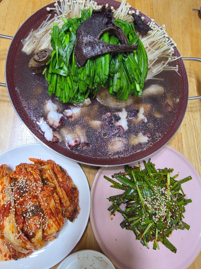보양식 능이버섯 닭백숙 레시피