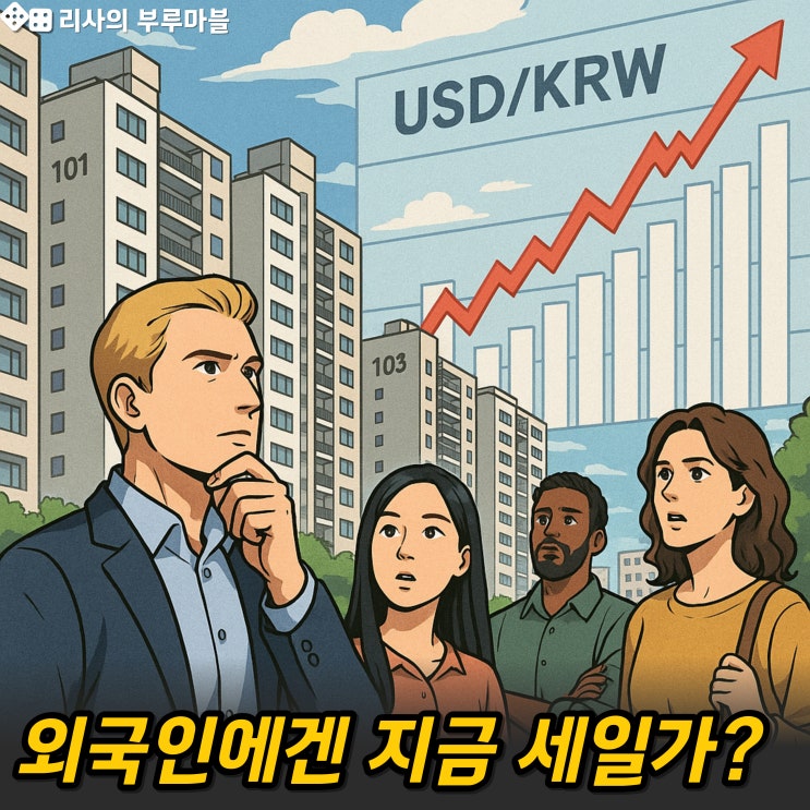  환율 때문에 생긴 반전... 외국인에겐 '바겐 세일'