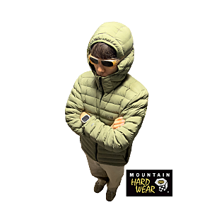 마운틴하드웨어 델로로 다운 후디 경량 패딩