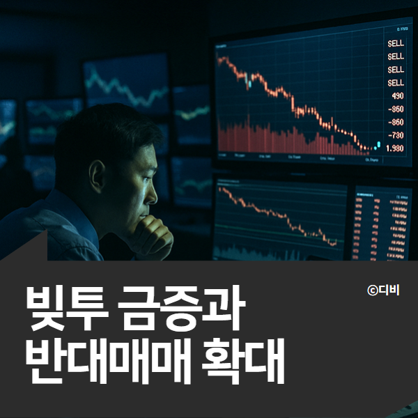  빚투 급증과 반대매매 확대 지금 시장은 어디까지 위험해졌을까?