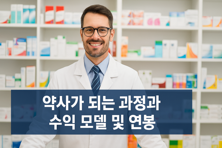  약사가 되는 과정과 수익 모델 및 연봉