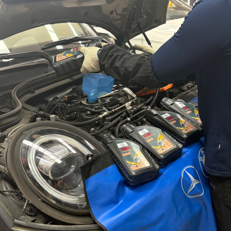  강북구 bmw 엔진오일 교체 [ 마일레오토서비스 서울번동점 ]