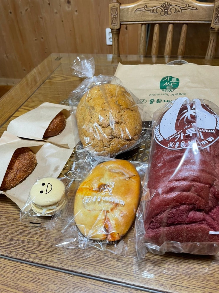  군산 수송동 맛집 빵집 홍윤베이커리 시그니처 짬뽕빵 소화가 편한 홍국쌀식빵 군산빵맛집 군산홍윤베이커리주차꿀팁