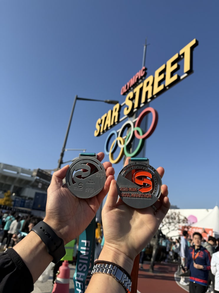  서울 도심에서 뛰는10km 마라톤 완주 성공
