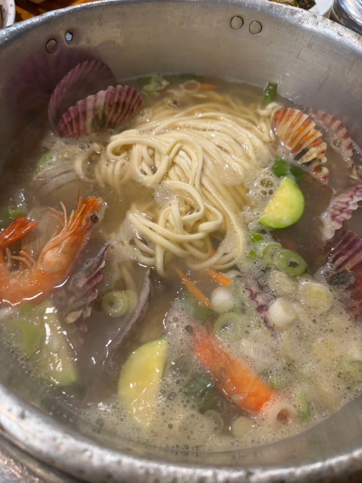  [사또횟집 사또조개구이] 더헤븐cc 맛집 대부도 해물칼국수 해물파전 단체모임