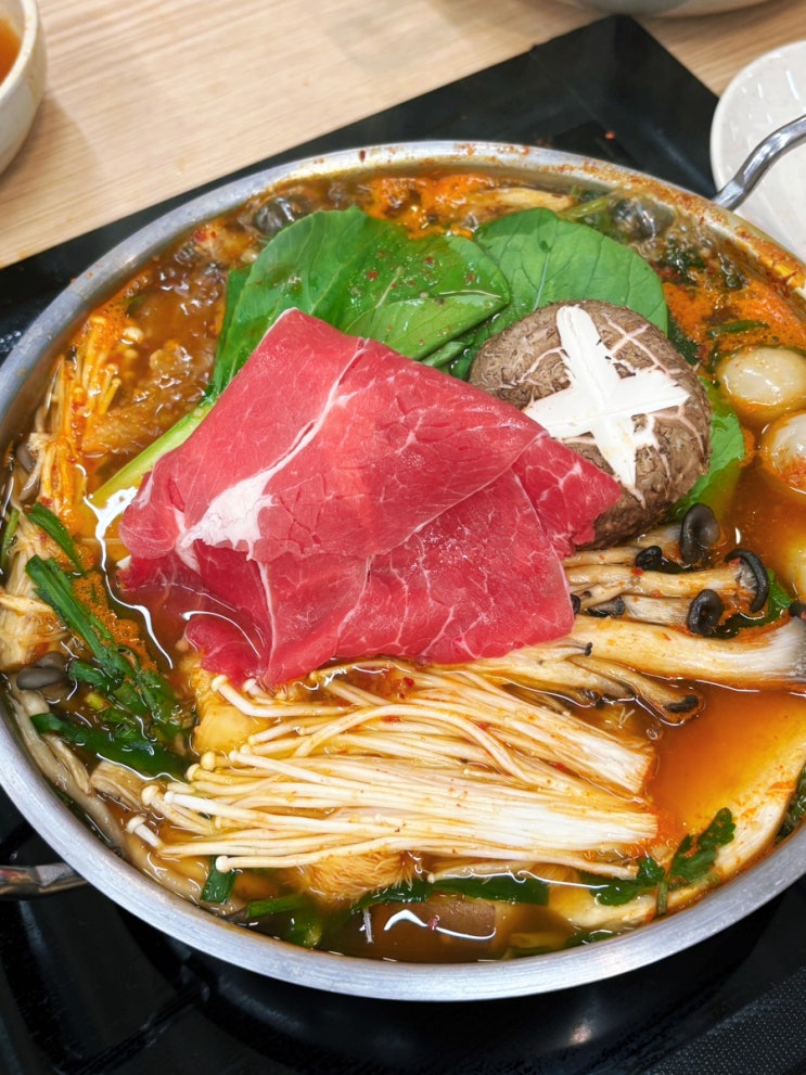  용인 신봉동 맛집 가족모임 동춘당 샤브칼국수, 동충하초 버섯모둠 추천