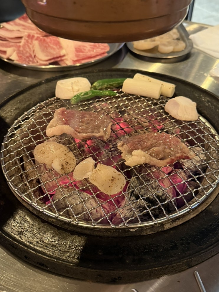  마곡역 맛집 고기집 차돌그릴 차돌삼합 추천!