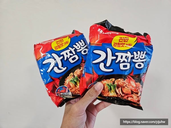 간짬뽕 라면 조합 레시피 맛있게 끓이는법