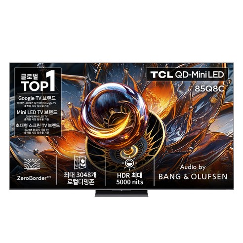  TCL 65인치 QD Mini LED 스마트 TV