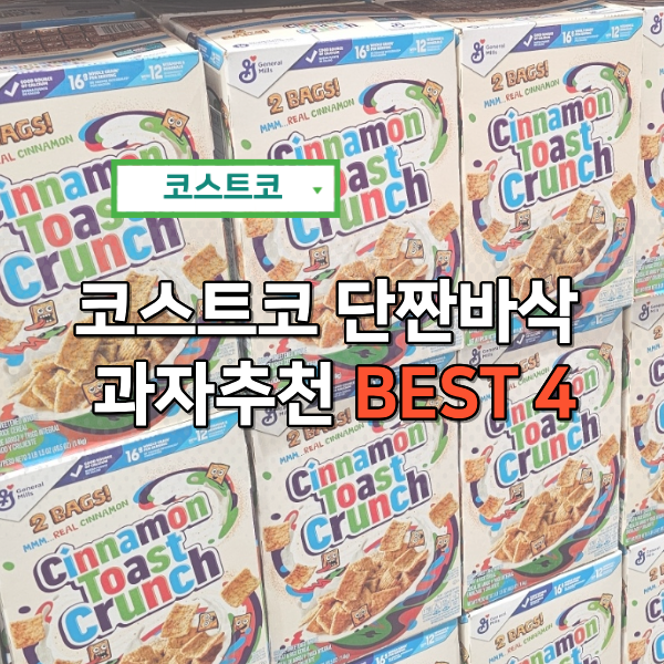  코스트코 탕비실 과자 추천 리스트 BEST 4