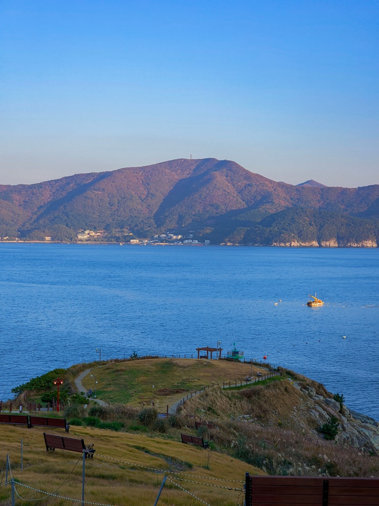  통영, 거제도 여행 코스, 바람의 언덕(주차장, 가는법, 도장포)