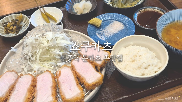  쇼쿠카츠: 원흥역 혼밥하기 좋은 돈카츠 찐맛집
