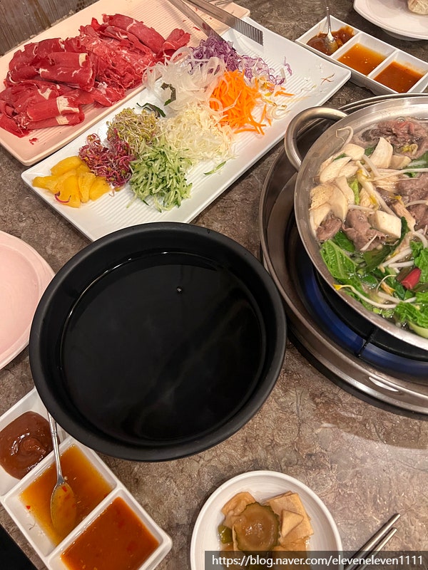  다대포해수욕장 놀이방 식당 샤브샤브 <샤브향> 아이랑 다녀온 솔직 후기