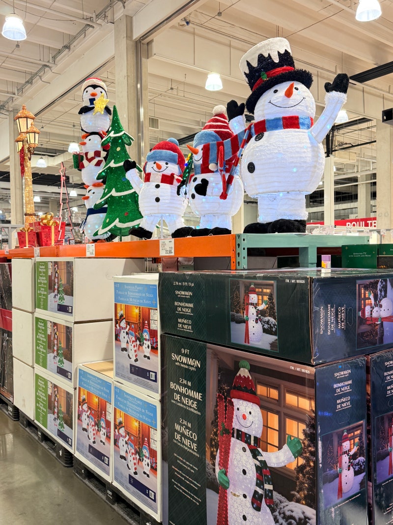 코스트코 크리스마스 진열