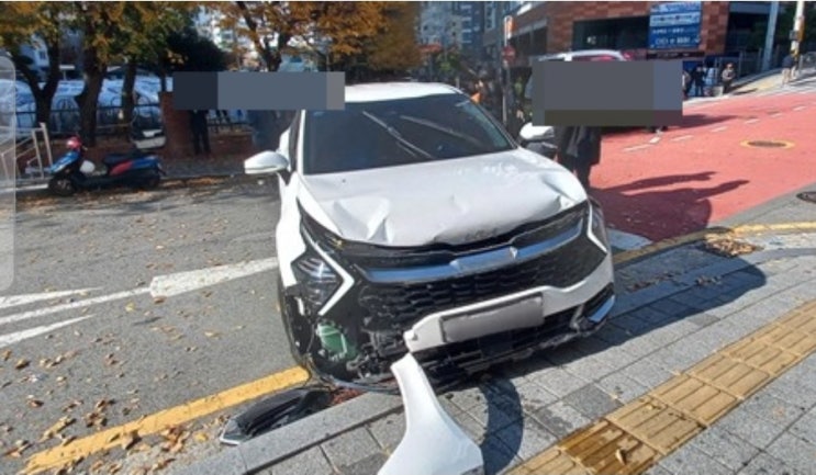 부산 우암동 <b>유턴</b> SUV 교통<b>사고</b> 보행자 <b>사고</b> 원인 이유... 