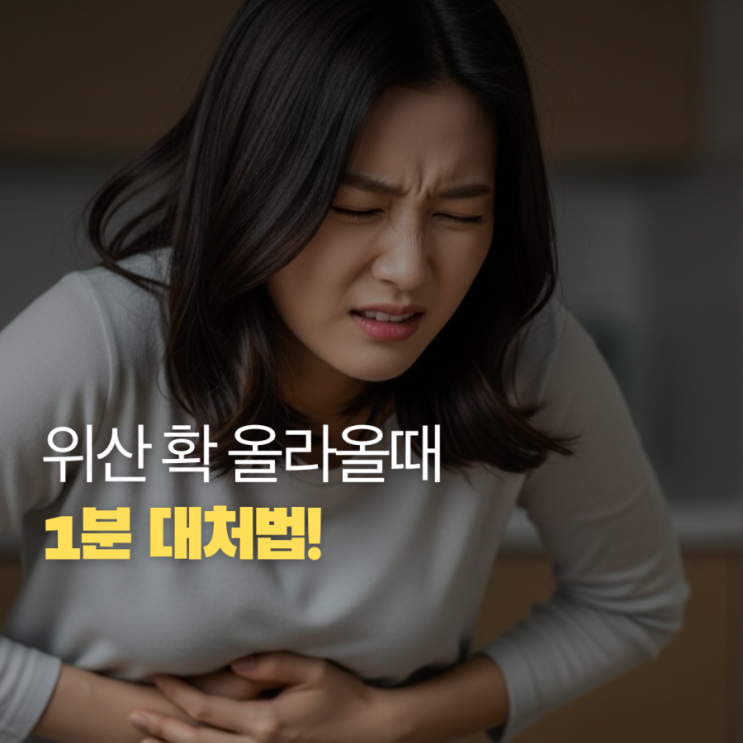  공복에 속 쓰릴 때 대처법 지금 바로 완화되는 7가지 방법