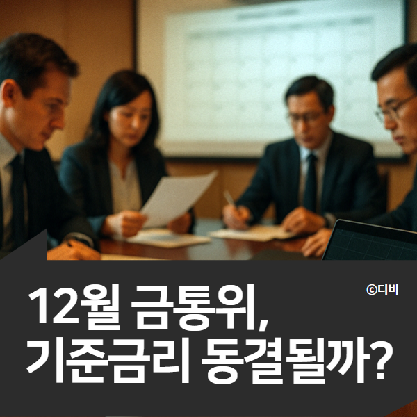  12월 금통위, 기준금리 정말 동결될까?