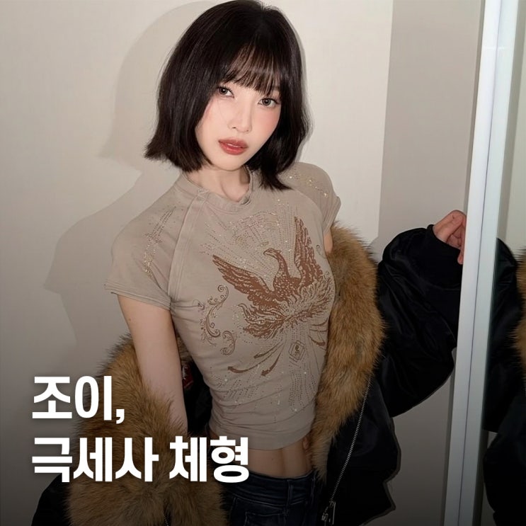  “복근이 훤히..” 레드벨벳 조이, 뼈말라진 근황 +Y2K 룩