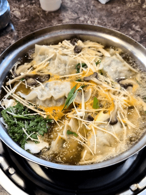  파주프리미엄아울렛맛집 내돈내산 만포면옥 만두전골