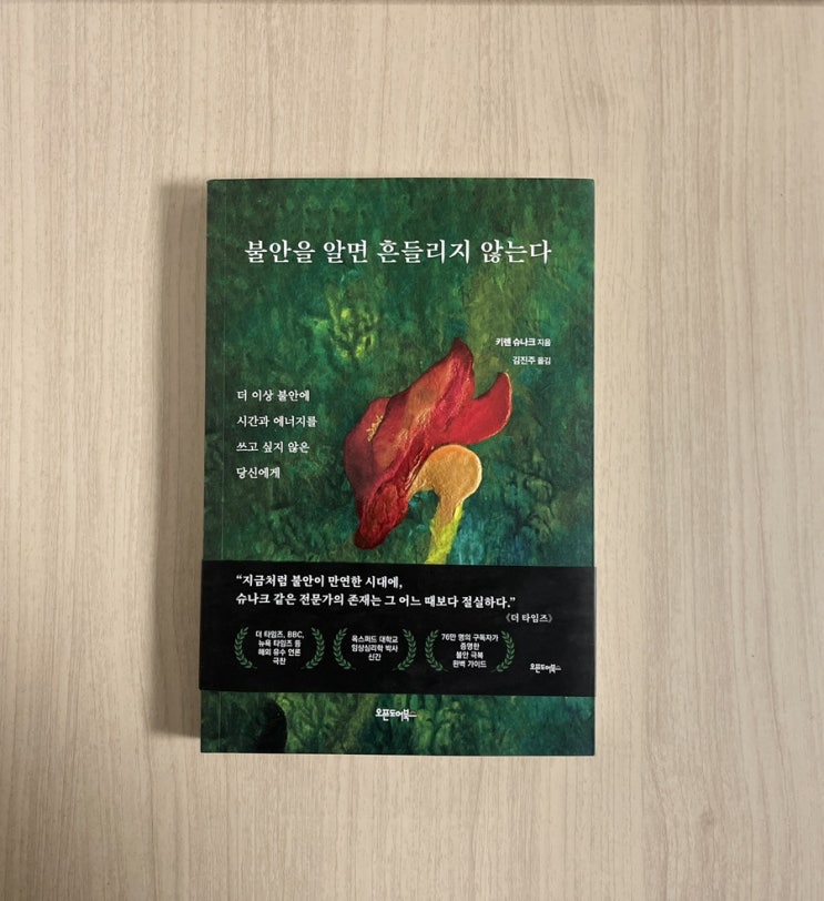  책 불안을 알면 흔들리지 않는다 서평: 감정 중심 잡기 전략