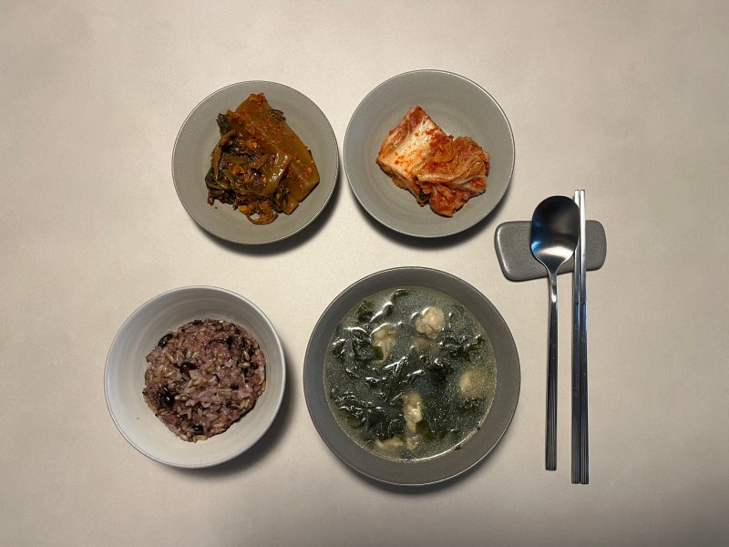 굴 미역국 끓이는 법 참치액젓 황금레시피