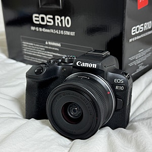 [캐논] 입문용 미러리스 EOS R10 18-45 KIT 내돈내산 카메라가방 추천 사용후기
