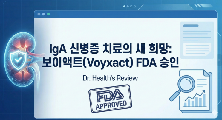  단백뇨 51% 감소 효과? 오츠카제약 FDA 승인 소식