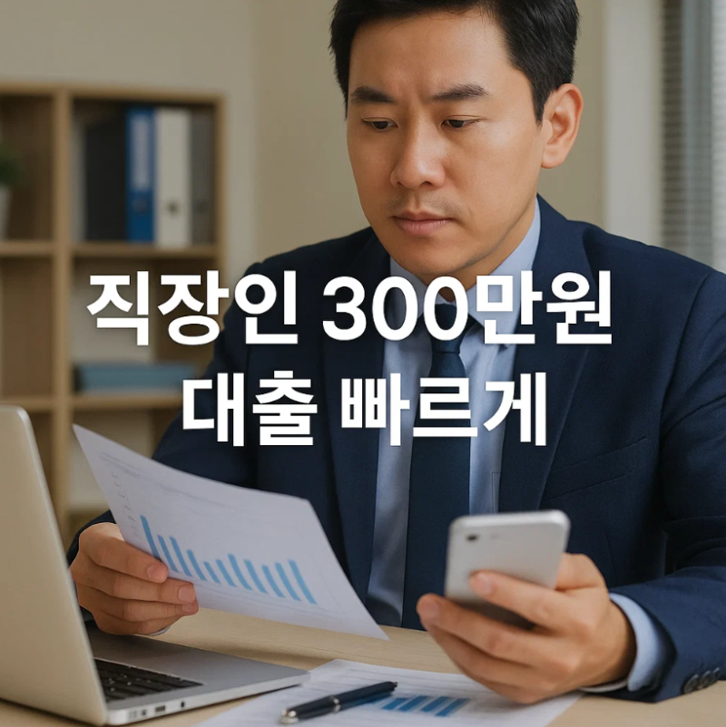직장인 300만원 대출, 조건과 승인 팁 한 번에 확인