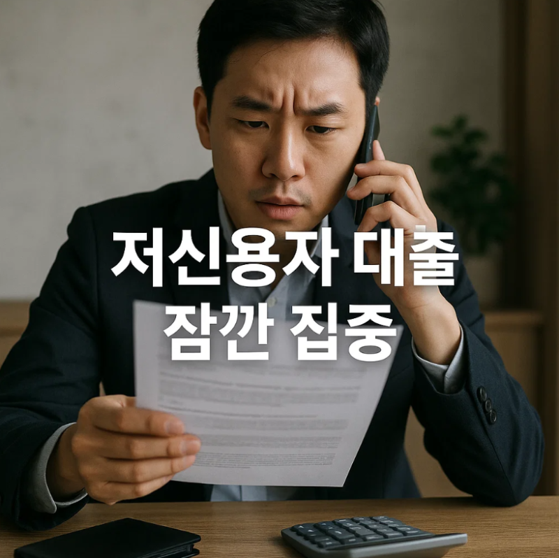 저신용자 300만원 대출 어디서 하나요(금리 및 후기)