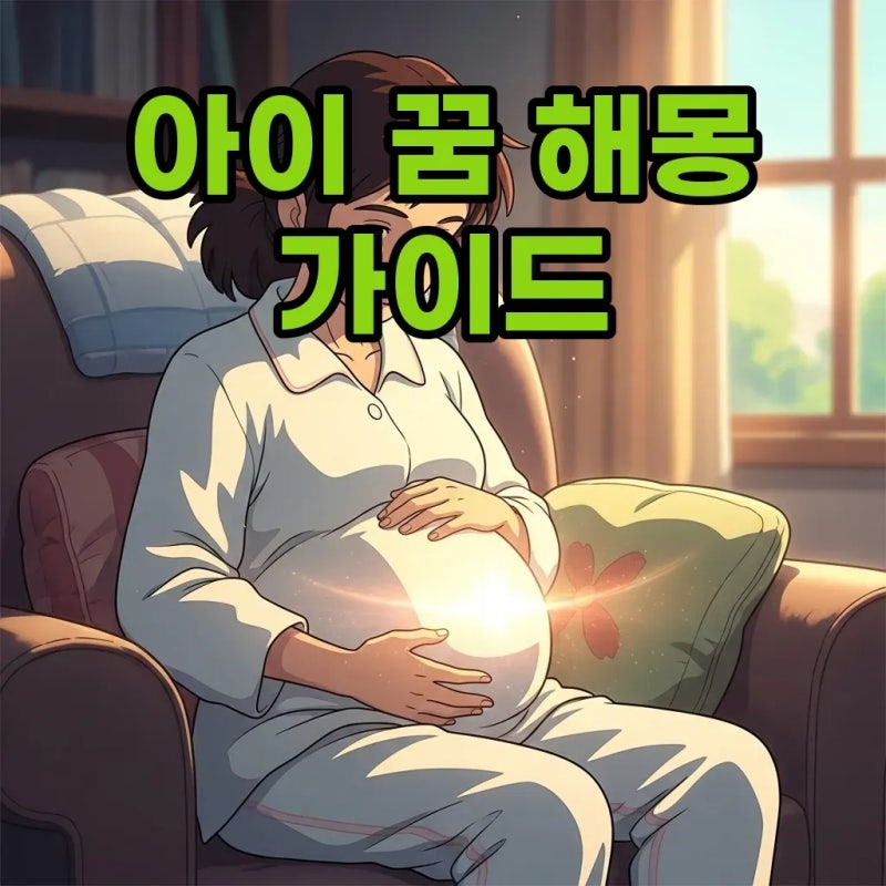 아이 나오는 꿈 태몽일까? 어린아이 꿈 해몽 풀이
