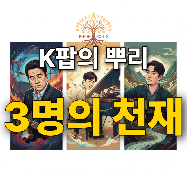  신중현 유재하 조동진: 한국 음악의 DNA를 만든 세 명의 천재 뮤지션