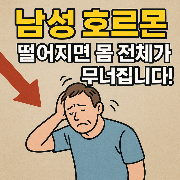   남성 호르몬 감소(LOH 증후군) 체크포인트, 놓치면 노화가 빨라집니다