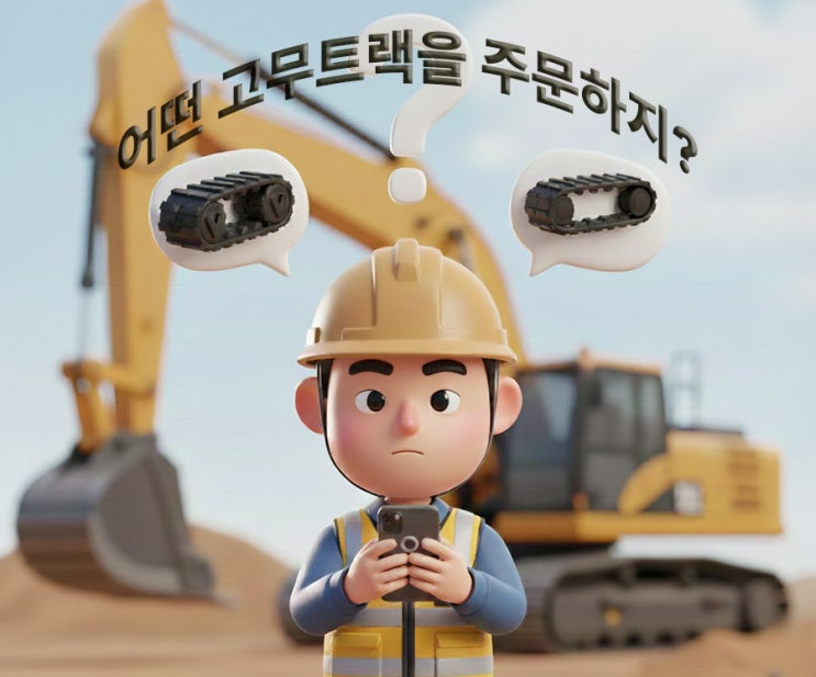  고무트랙·고무궤도에 관한 Q&A 총정리특허받은 국내 설계 고무트랙 선택 방법