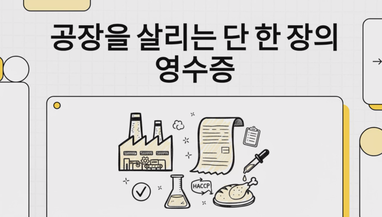 아직도 공업용 윤활유를 쓰시나요? '식용 윤활유' 영수증의 중요성
