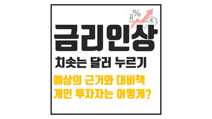  금리인상과 환율 상승이 경제에 미치는 영향, 개인투자자의 대응법