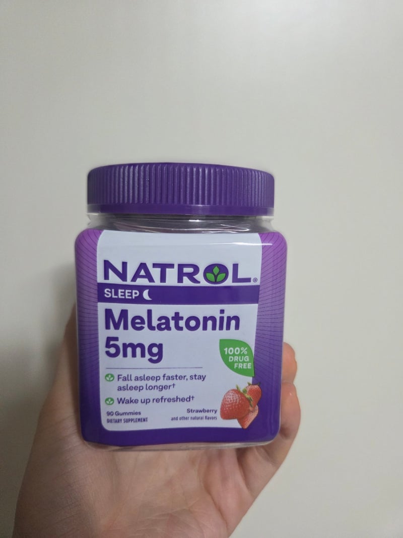 [미국쇼핑리스트] NATROL Melatonin 5mg후기(나트롤 멜라토닌 5mg)