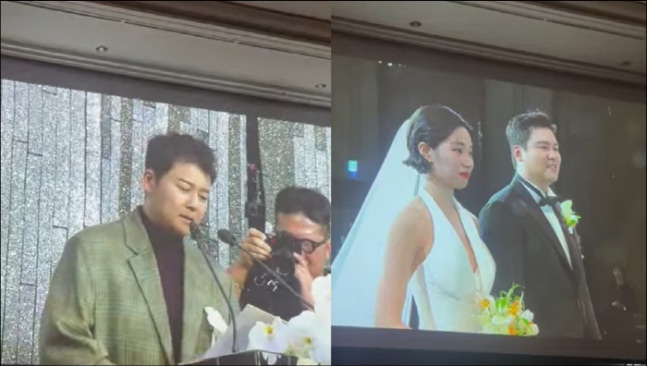 "먹은 밥이 얼만데!" <b>전현무 주례</b>, 이장우조혜원 결혼식에... 