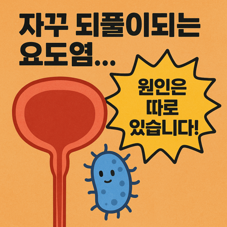   요도염이 반복되는 이유, 숨은 원인부터 해결 포인트까지 완전 정리!