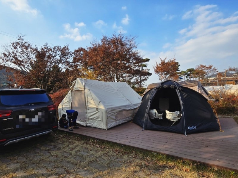 ️ 가을 캠핑은 역시 여기! 정읍내장산 국민여가캠핑장(D9)찐 후기 (예약,시설, 불멍까지)