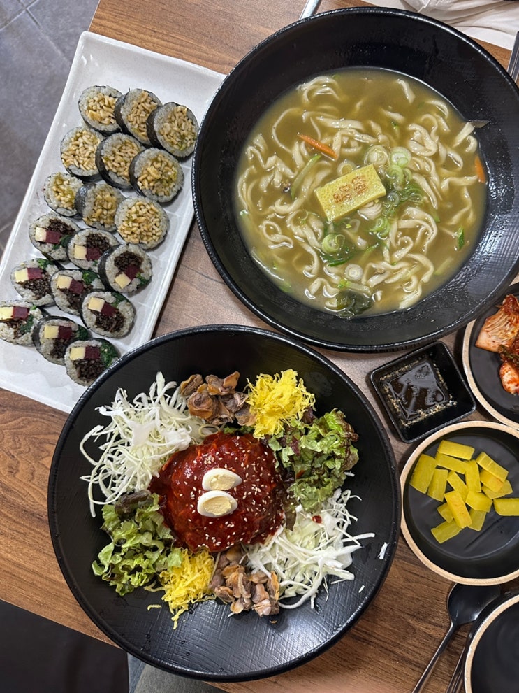  거제도 장승포 맛집 배말칼국수와 톳김밥 다녀온 후기